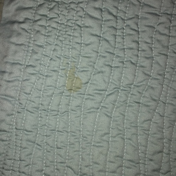 Style & Co Aqua Blue King Size Quilt Euro Sham Set - Picture 2 of 3